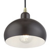 Domma 1 Light English Bronze Mini Pendant (51513-92)