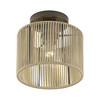 Acordia 1 Light English Bronze Small Semi-Flush (53141-92)