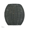 Deluna 1 Light Black ADA Sconce (60150-91)