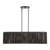 Acordia 4 Light English Bronze Large Linear Chandelier (49128-92)
