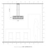 Acordia 3 Light Antique Brass Medium Linear Chandelier (49127-01)