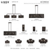 Acordia 3 Light English Bronze Medium Linear Chandelier (49127-92)