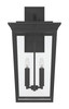 Duncan 4 Light Outdoor Wall Lantern in Textured Black (ZA7824-TB)