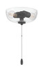 2 Light Bowl Light Kit in Flat Black (Clear Glass) (LK2601-2L-FB)
