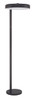 Keeva 1 Light Floor Lamp in Flat Black (87025FB-F)