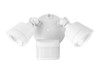 Savoy House LED 3CCT Motion Sensored Double Flood Light in White (4-FLOOD-MS-A2-3CCT-WH)