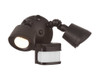 Savoy House LED 3CCT Motion Sensored Double Flood Light in Bronze (4-FLOOD-MS-A2-3CCT-BZ)