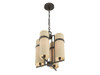 Savoy House Weston 4-Light Chandelier in Mediterranean Bronze by Dann Foley (1-4561-4-15)