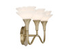 Savoy House Florena 3-Light Bathroom Vanity Light in Noble Brass by Breegan Jane (8-5081-3-127)
