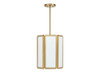 Savoy House Leeds 3-Light Pendant in Warm Brass (7-1700-3-322)