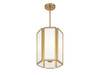 Savoy House Leeds 3-Light Pendant in Warm Brass (7-1700-3-322)