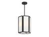 Savoy House Leeds 3-Light Pendant in Matte Black (7-1700-3-89)