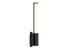 Savoy House Connor 14" Mini Tube LED Cylinder Vanity Light in Black (8-9999-14-BK)