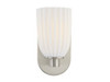 Savoy House Baldwin 1-Light Wall Wall Sconce in Satin Nickel (9-1245-1-SN)