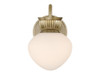 Savoy House Melbourne 1-Light Wall Sconce in Noble Brass (9-1028-1-127)