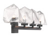 Savoy House Castello 4-Light Bathroom Vanity Light in Matte Black (8-1239-4-BK)
