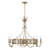 Savoy House Hearst 8-Light Chandelier in Noble Brass (1-1205-8-127)