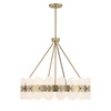 Savoy House Bancroft 6-Light Chandelier in Noble Brass (1-3605-6-127)