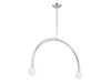 Savoy House 2-Light Chandelier in Chrome (M100132CH)