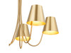 Savoy House 5-Light Chandelier in Natural Brass (M100142NB)