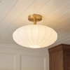 Savoy House 1-Light Ceiling Light in Natural Brass (M60075NB)