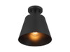 Savoy House 1-Light Ceiling Light in Matte Black (M60076MBK)