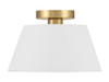 Savoy House 1-Light Ceiling Light in Natural Brass (M60077NB)