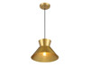 Savoy House 1-Light Pendant in Natural Brass (M7049NB)