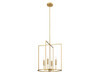 Savoy House 4-Light Pendant in Natural Brass (M7044NB)