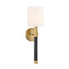 Savoy House Conrad 1-Light Wall Sconce in Warm Brass (9-4607-1-322)