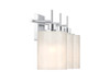 Savoy House 3-Light Bathroom Vanity Light in Chrome (M80084CH)