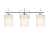 Savoy House 3-Light Bathroom Vanity Light in Chrome (M80084CH)