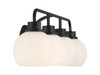 Savoy House 4-Light Bathroom Vanity Light in Matte Black (M80082MBK)