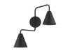 Savoy House 2-Light Adjustable Wall Sconce in Matte Black (M90111MBK)