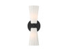 Savoy House 2-Light Wall Sconce in Matte Black (M90109MBK)
