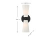 Savoy House 2-Light Wall Sconce in Matte Black (M90109MBK)