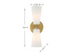 Savoy House 2-Light Wall Sconce in Natural Brass (M90109NB)