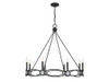 Savoy House Minette 8-Light Chandelier in Matte Black (1-4102-8-89)