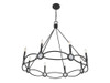 Savoy House Minette 8-Light Chandelier in Matte Black (1-4102-8-89)