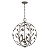 Savoy House Laska 4-Light Pendant in Enchanted Bronze by Breegan Jane (7-6704-4-334)