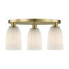 Savoy House Baldwin 3-Light Flush Mount in Noble Brass (6-1247-3-127)