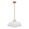 Crystorama Xander 3 Light Pendant (XAN-8009-VG-WH)