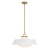 Crystorama Xander 3 Light Pendant (XAN-8009-VG-WH)