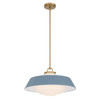 Crystorama Xander 3 Light Pendant (XAN-8009-VG-BL)