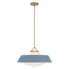 Crystorama Xander 3 Light Pendant (XAN-8009-VG-BL)