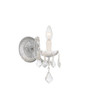 Crystorama Maria Theresa 1 Light Sconce (4471-CH-CL-SAQ)