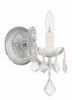 Crystorama Maria Theresa 1 Light Sconce (4471-CH-CL-SAQ)