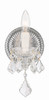 Crystorama Maria Theresa 1 Light Sconce (4471-CH-CL-SAQ)