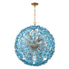 Crystorama Esme 12 Light Chandelier (ESM-4009-AG-BL)
