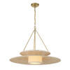 Crystorama Juniper 1 Light Chandelier (JNP-10543-SG)
